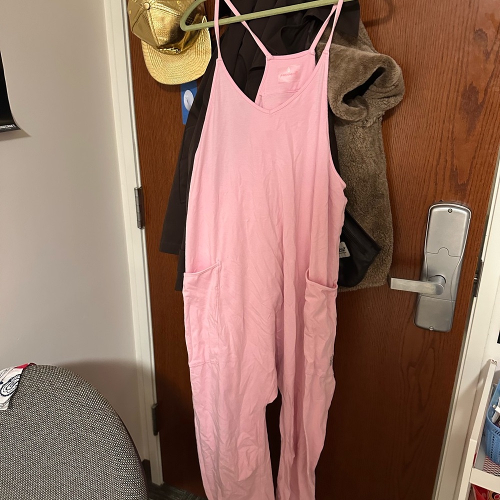 FP Movement hot shot onesie Free People Pink Jumpsuit